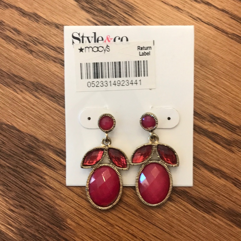 Style & Co. - Statement earrings, NWT